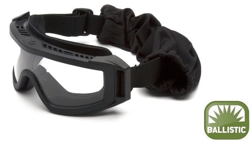 Окуляри захисні з ущільнювачем Venture Gear Tactical Loadout (clear) Super Anti-Fog H2MAX, прозорі