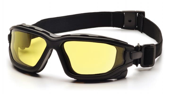 Окуляри захисні з ущільнювачем Pyramex i-Force XL (amber) Anti-Fog