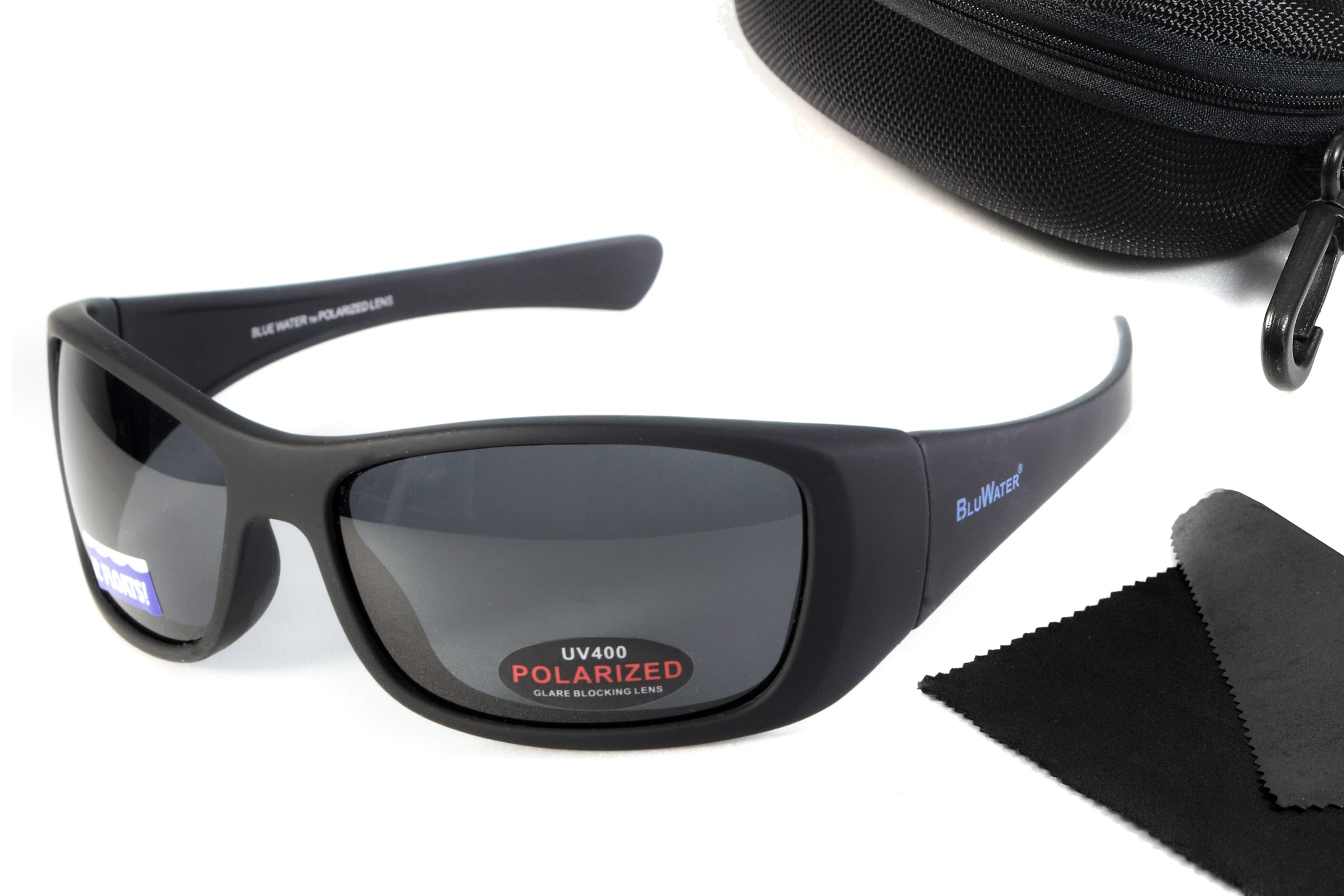 Окуляри поляризаційні BluWater Paddle Polarized (gray) чорні