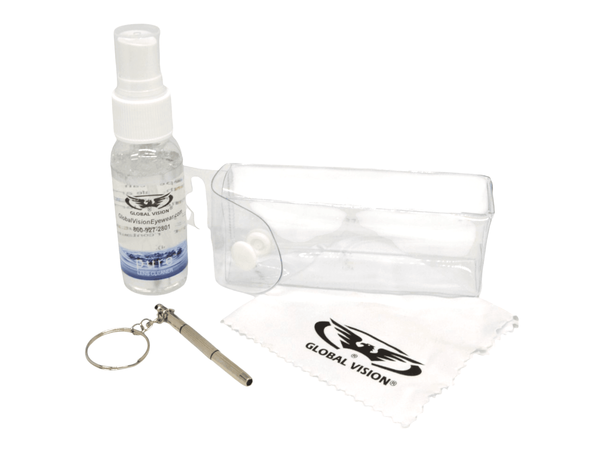 Набор для ухода за очками Global Vision Cleaning Kit